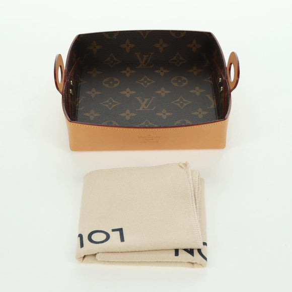 LOUIS VUITTON Monogram Wood Posh MM Accessory Case GI0150 LV Auth YKZ746M