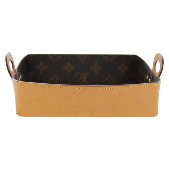 LOUIS VUITTON Monogram Wood Posh MM Accessory Case GI0150 LV Auth YKZ746M