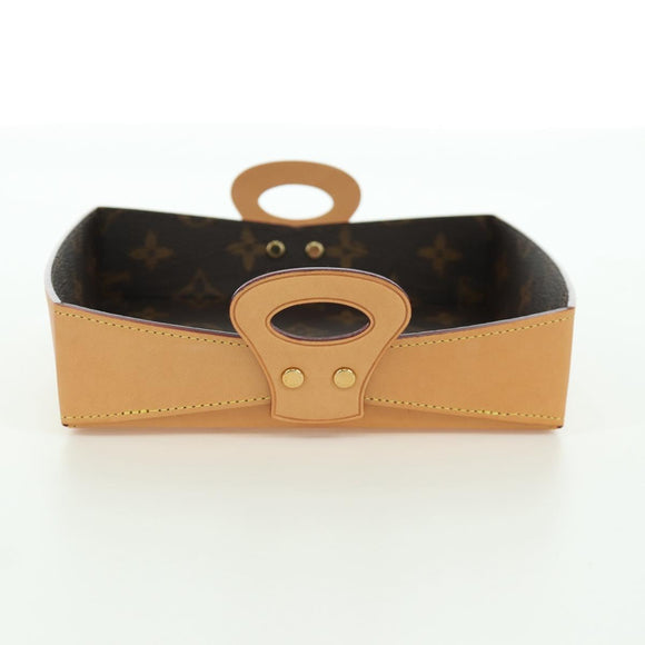LOUIS VUITTON Monogram Wood Posh MM Accessory Case GI0150 LV Auth YKZ746M
