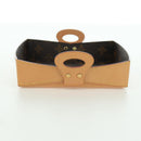 LOUIS VUITTON Monogram Wood Posh MM Accessory Case GI0150 LV Auth YKZ746M-4