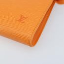 LOUIS VUITTON Epi Pochette Accessoires Pouch Orange Mandarin M5294H Auth YKZ750V-14