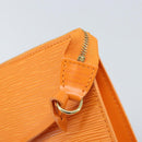 LOUIS VUITTON Epi Pochette Accessoires Pouch Orange Mandarin M5294H Auth YKZ750V-18