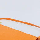 LOUIS VUITTON Epi Pochette Accessoires Pouch Orange Mandarin M5294H Auth YKZ750V-8