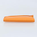 LOUIS VUITTON Epi Pochette Accessoires Pouch Orange Mandarin M5294H Auth YKZ750V-5