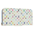 LOUIS VUITTON Multicolor PortefeuilleInsolite Wallet White M93750 Auth YKZ751SAM-1