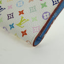 LOUIS VUITTON Multicolor PortefeuilleInsolite Wallet White M93750 Auth YKZ751SAM-15