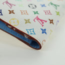 LOUIS VUITTON Multicolor PortefeuilleInsolite Wallet White M93750 Auth YKZ751SAM-16