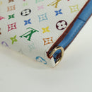 LOUIS VUITTON Multicolor PortefeuilleInsolite Wallet White M93750 Auth YKZ751SAM-17