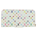 LOUIS VUITTON Multicolor PortefeuilleInsolite Wallet White M93750 Auth YKZ751SAM-2