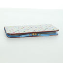 LOUIS VUITTON Multicolor PortefeuilleInsolite Wallet White M93750 Auth YKZ751SAM-8