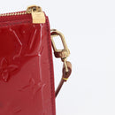 LOUIS VUITTON Monogram Vernis Lexington Pouch Pomme D'amour M93525 Auth YKZ752-16