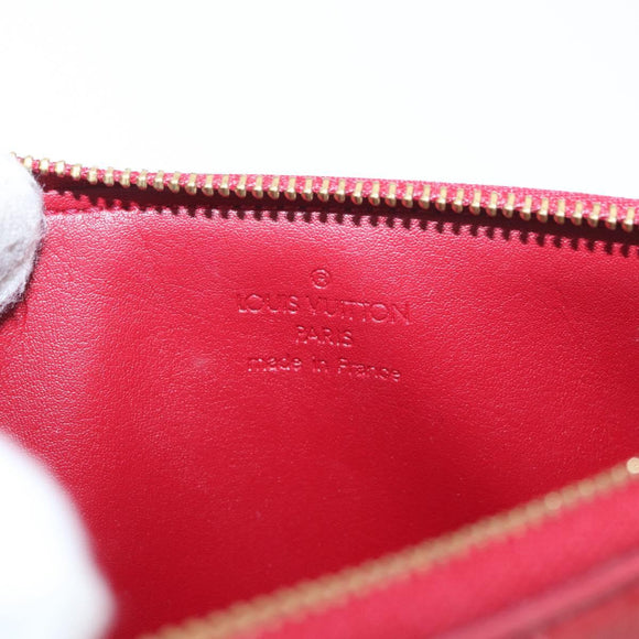 LOUIS VUITTON Monogram Vernis Lexington Pouch Pomme D'amour M93525 Auth YKZ752