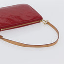 LOUIS VUITTON Monogram Vernis Lexington Pouch Pomme D'amour M93525 Auth YKZ752-8