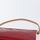 LOUIS VUITTON Monogram Vernis Lexington Pouch Pomme D'amour M93525 Auth YKZ752-9
