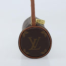 LOUIS VUITTON Monogram Papillon Pouch LV Auth YKZ758A-4