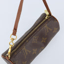 LOUIS VUITTON Monogram Papillon Pouch LV Auth YKZ758A-6
