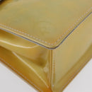 LOUIS VUITTON Monogram Vernis Spring street Hand Bag Gris M91029 LV Auth YKZ759-14