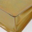 LOUIS VUITTON Monogram Vernis Spring street Hand Bag Gris M91029 LV Auth YKZ759-17