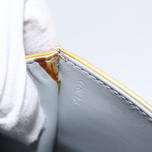 LOUIS VUITTON Monogram Vernis Spring street Hand Bag Gris M91029 LV Auth YKZ759
