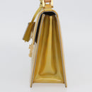 LOUIS VUITTON Monogram Vernis Spring street Hand Bag Gris M91029 LV Auth YKZ759-3