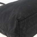 PRADA Tote Bag Nylon Black Gold Auth YKZ773-16