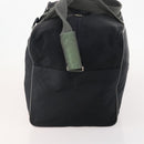 PRADA Sports Boston Bag Nylon 2way Black Silver Auth YKZ775-3