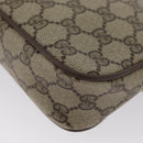 GUCCI GG Supreme Shoulder Bag PVC Beige Gold 89 02 068 Auth YKZ782-15