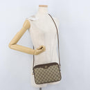 GUCCI GG Supreme Shoulder Bag PVC Beige Gold 89 02 068 Auth YKZ782-21