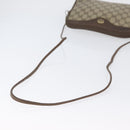 GUCCI GG Supreme Shoulder Bag PVC Beige Gold 89 02 068 Auth YKZ782-7
