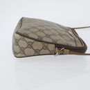 GUCCI GG Supreme Umhängetasche PVC Beige Gold 97 02 068 Auth YKZ783-3