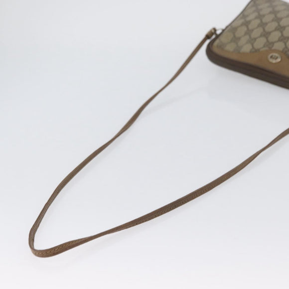 GUCCI GG Supreme Umhängetasche PVC Beige Gold 97 02 068 Auth YKZ783