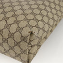 GUCCI GG Supreme Web Sherry Line Tote Bag PVC Beige Gold 39 02 003 Auth YKZ784-15