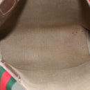 GUCCI GG Supreme Web Sherry Line Tote Bag PVC Beige Gold 39 02 003 Auth YKZ784-10