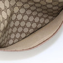 GUCCI GG Supreme Web Sherry Line Tote Bag PVC Beige Gold 39 02 003 Auth YKZ784-11
