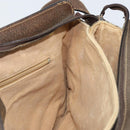 GUCCI GG Supreme Web Sherry Line Shoulder Bag PVC Beige Gold 010 378 Auth YKZ785-19