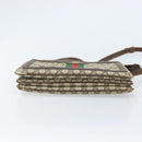 GUCCI GG Supreme Web Sherry Line Shoulder Bag PVC Beige Gold 010 378 Auth YKZ785-5