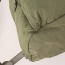 PRADA Backpack Nylon Beige Silver Auth YKZ795-16