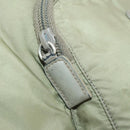 PRADA Backpack Nylon Beige Silver Auth YKZ795-27