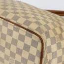 LOUIS VUITTON Damier Azur Saleya MM Tote Bag N51185 LV Auth YKZ810-14