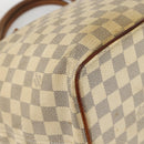 LOUIS VUITTON Damier Azur Saleya MM Tote Bag N51185 LV Auth YKZ810-15
