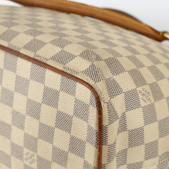 LOUIS VUITTON Damier Azur Saleya MM Tote Bag N51185 LV Auth YKZ810