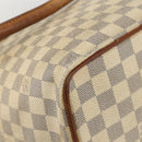 LOUIS VUITTON Damier Azur Saleya MM Tote Bag N51185 LV Auth YKZ810-9