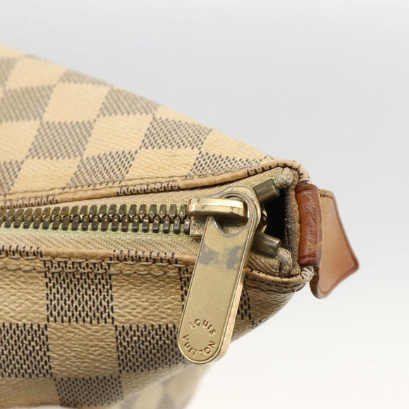 LOUIS VUITTON Damier Azur Saleya MM Tote Bag N51185 LV Auth YKZ810