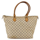 LOUIS VUITTON Damier Azur Saleya MM Tote Bag N51185 LV Auth YKZ810-13