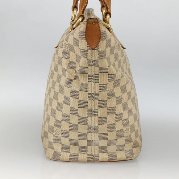LOUIS VUITTON Damier Azur Saleya MM Tote Bag N51185 LV Auth YKZ810