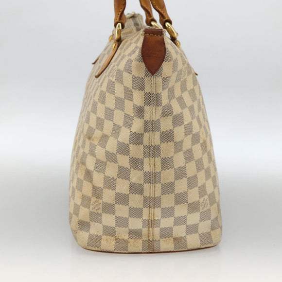 LOUIS VUITTON Damier Azur Saleya MM Tote Bag N51185 LV Auth YKZ810