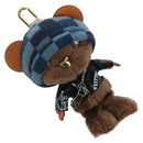 LOUIS VUITTON Bear Bag Charm Leather Brown M03206 LV Auth YKZ811SAM-1