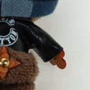 LOUIS VUITTON Bear Bag Charm Leather Brown M03206 LV Auth YKZ811SAM-11