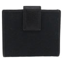 GUCCI GG Canvas Pretty Wallet Black Gold Navy 167466 Auth YKZ814A-3