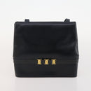 Salvatore Ferragamo Shoulder Bag Leather 2 Set Black Yellow Auth YKZ815-10